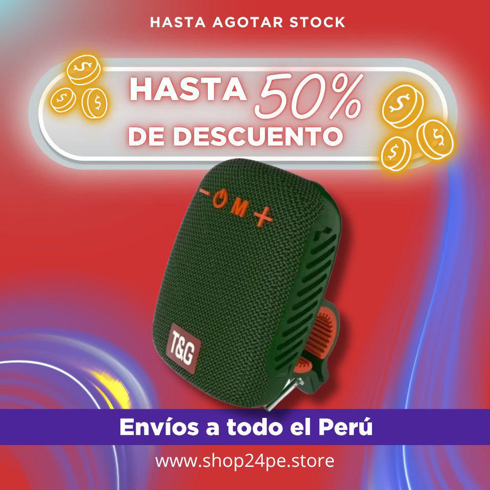 MINI PARLANTE PARA MOTO / BICICLETA