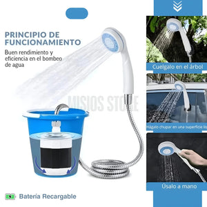 DUCHA PORTÁTIL RECARGABLE